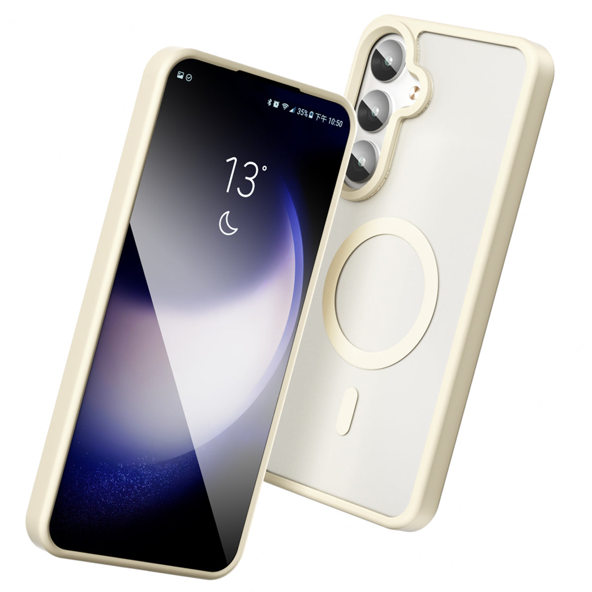 Galaxy S24 Smooth Touch Waterproof MagSafe Ultra Hybrid Phone Case
