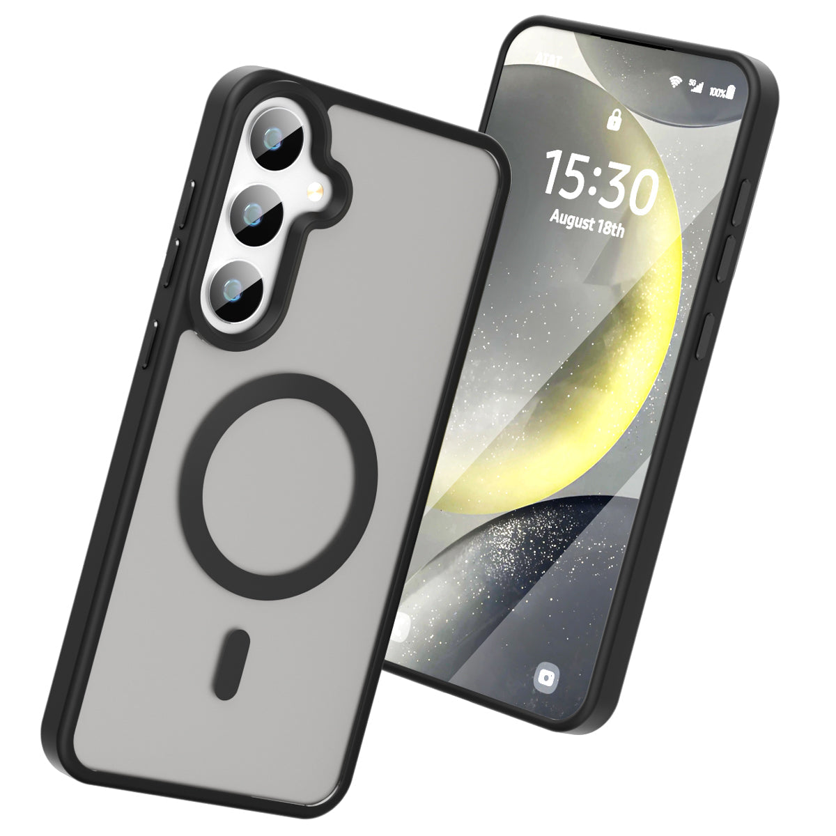 Galaxy S24 Plus Smooth Touch Waterproof MagSafe Ultra Hybrid Phone Case