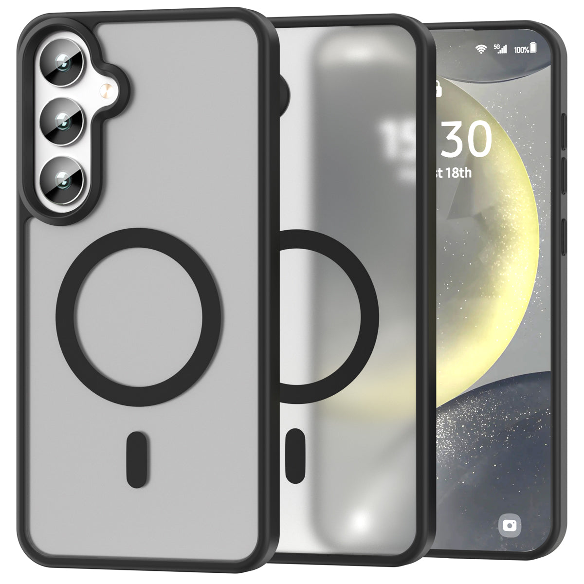 Galaxy S24 Plus Smooth Touch Waterproof MagSafe Ultra Hybrid Phone Case