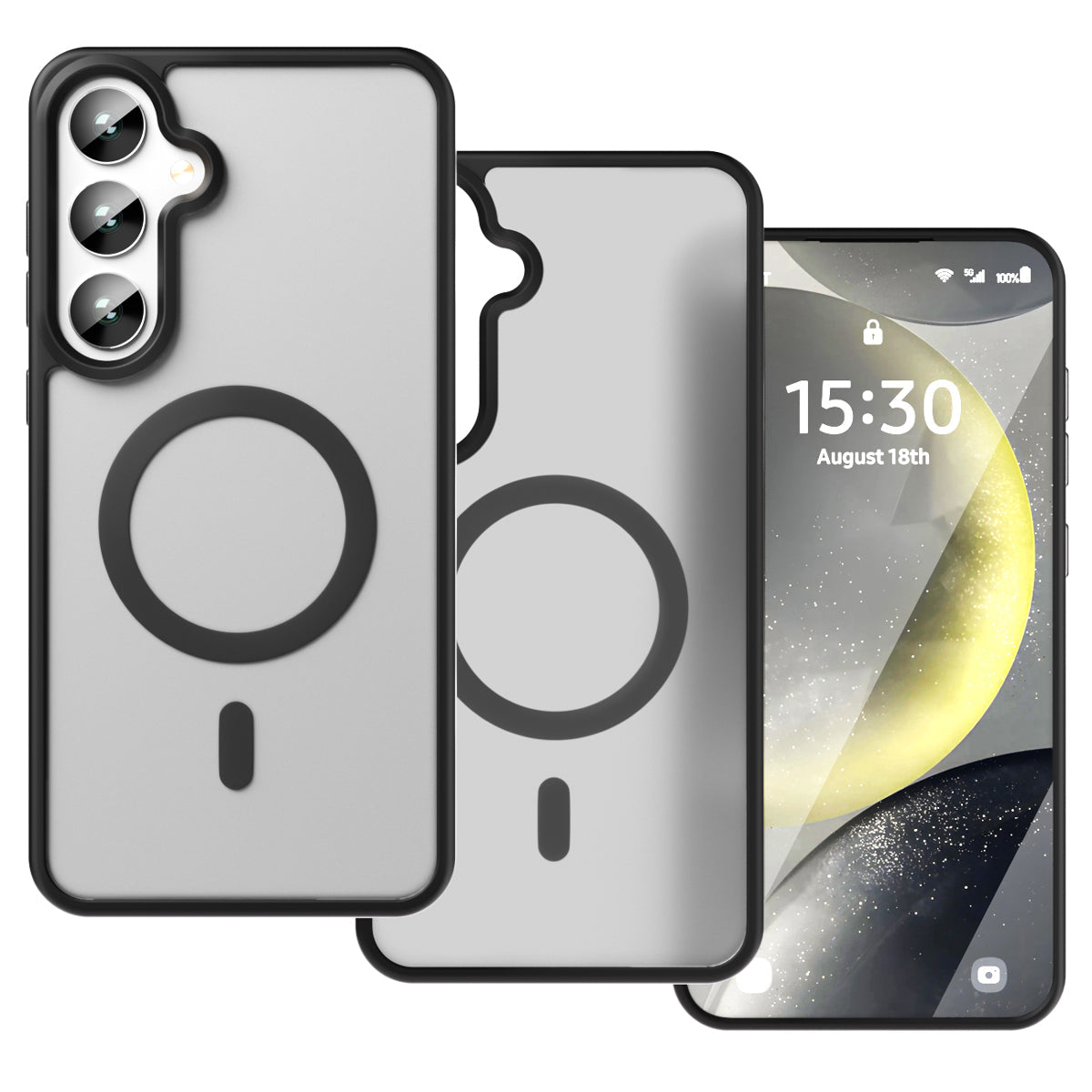 Galaxy S24 Plus Smooth Touch Waterproof MagSafe Ultra Hybrid Phone Case