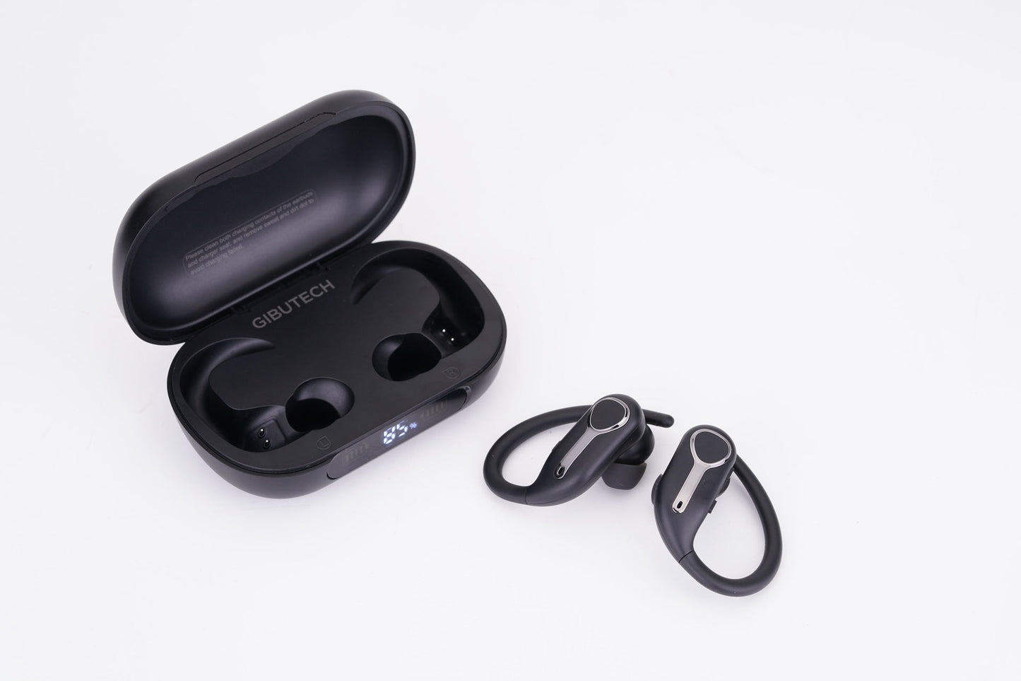Gibutech AuraliX Sports Waterproof Wireless Earbuds with 1800mAh power bank case