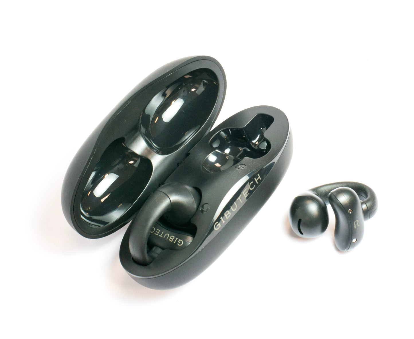 Gibutech Ultra Open Wireless Bone Conduction Earbuds with Dual ENC Mic