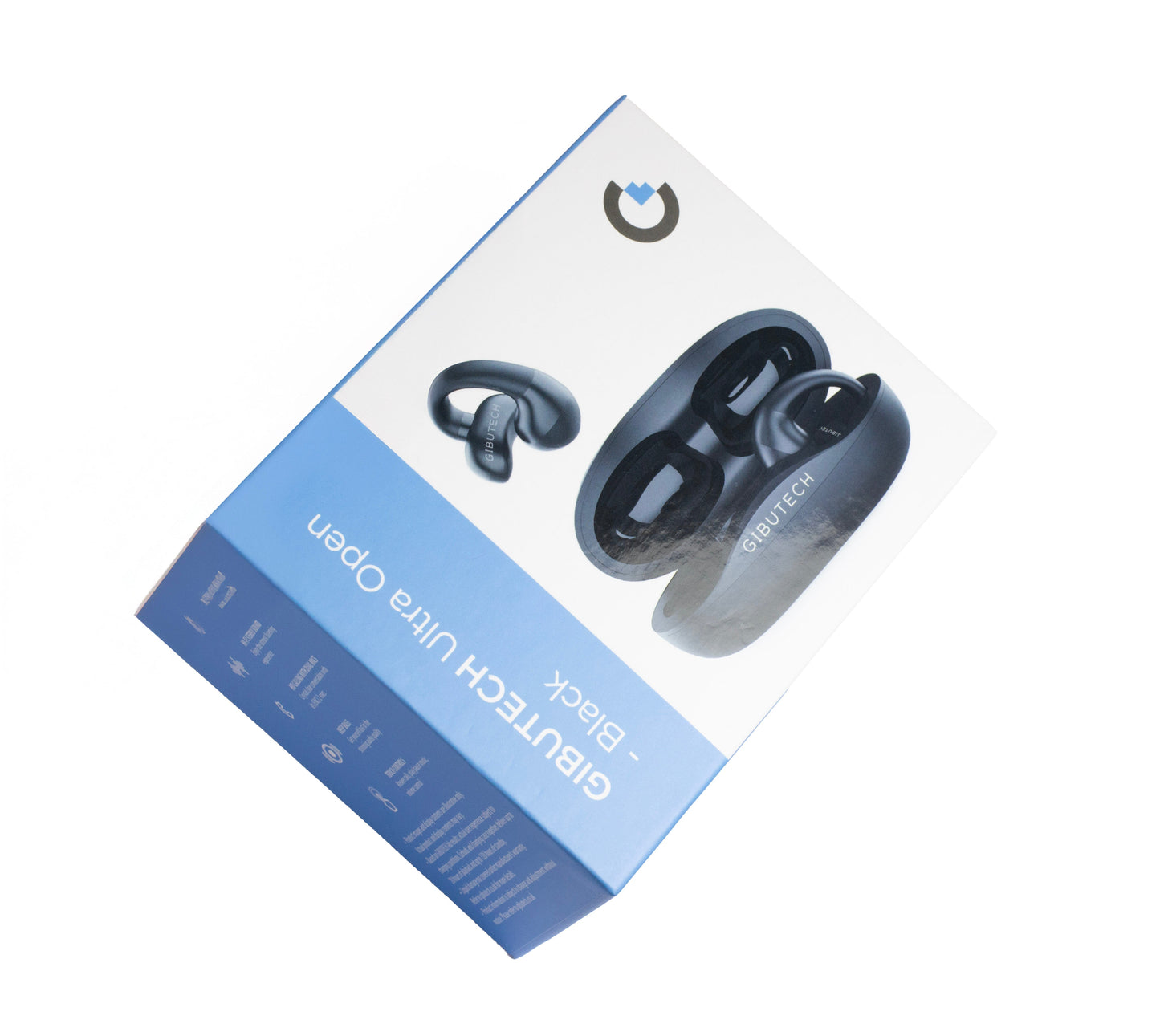 Gibutech Ultra Open Wireless Bone Conduction Earbuds with Dual ENC Mic