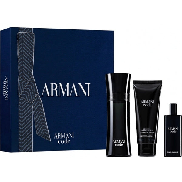 Giorgio Armani Armani Code Pour Homme Gift Set 75ml EDT + 75ml Shower Gel + 15ml EDT