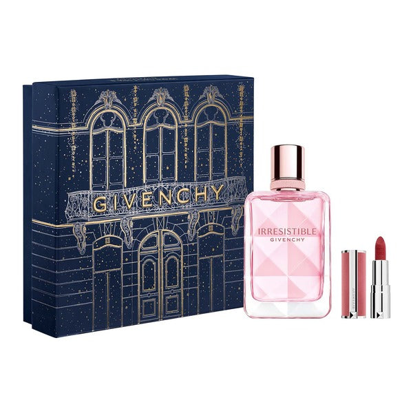 Givenchy Irresistible Very Floral Gift Set 50ml EDP + Mini Le Rouge Sheer Velvet Lipstick