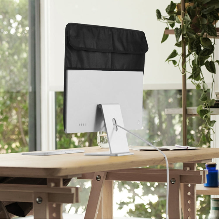 For 24 inch Apple iMac Portable Dustproof Cover Desktop Apple Computer LCD Monitor Cover with Storage Bag, 24 inch (Red), 24 inch (Black), 24 inch (Grey), 24 inch (Blue), 24 inch (Purple)