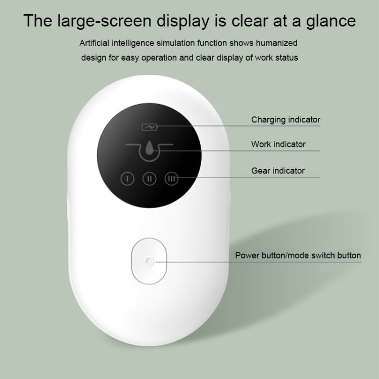 YJK065 Woodpecker Electric Cleaning Blackhead Meter Beauty Instrument, YJK065(White)