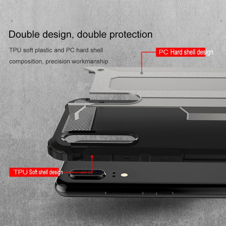 For Huawei  P20 Full-body Rugged TPU + PC Combination Back Cover Case , Huawei P20, For Huawei P20