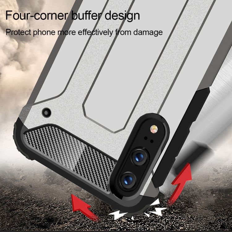 For Huawei  P20 Full-body Rugged TPU + PC Combination Back Cover Case , Huawei P20, For Huawei P20