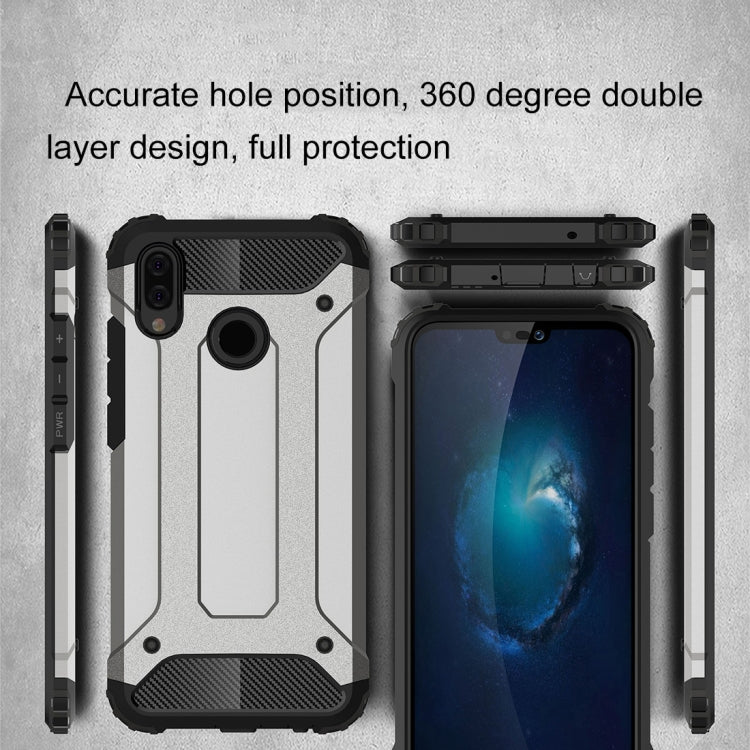 For Huawei  P20 Lite Full-body Rugged TPU + PC Combination Back Cover Case , Huawei P20 Lite, For Huawei P20 Lite