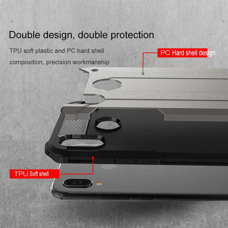 For Huawei  P20 Lite Full-body Rugged TPU + PC Combination Back Cover Case , Huawei P20 Lite, For Huawei P20 Lite