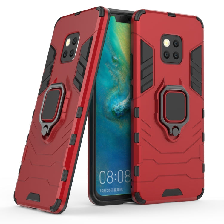PC + TPU Shockproof Protective Case for Huawei Mate 20 Pro, with Magnetic Ring Holder, For Huawei Mate 20 Pro