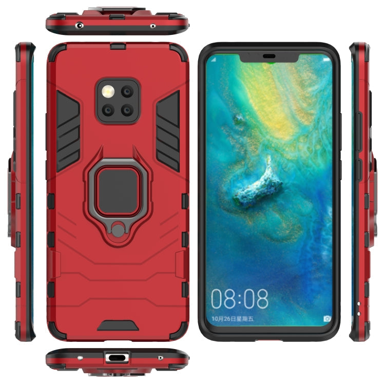 PC + TPU Shockproof Protective Case for Huawei Mate 20 Pro, with Magnetic Ring Holder, For Huawei Mate 20 Pro