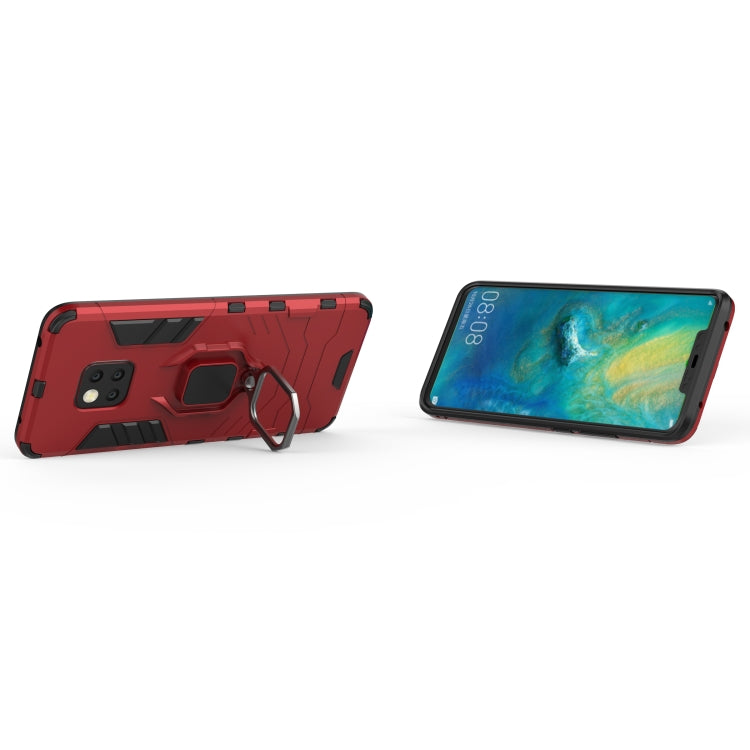 PC + TPU Shockproof Protective Case for Huawei Mate 20 Pro, with Magnetic Ring Holder, For Huawei Mate 20 Pro