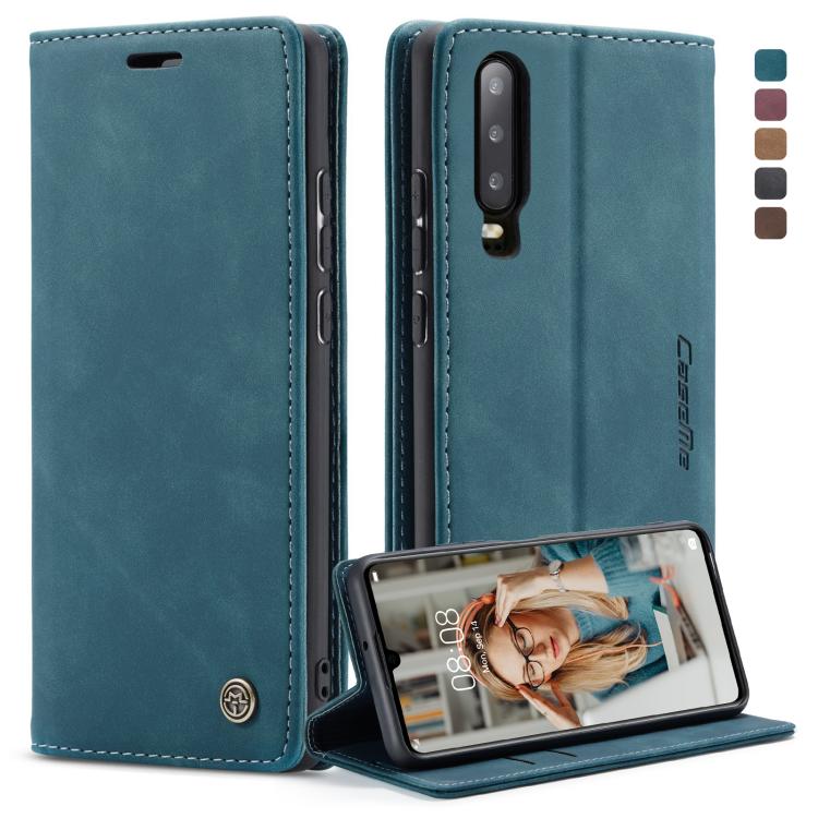 CaseMe-013 Multifunctional Retro Frosted Horizontal Flip Leather Case for Huawei P30, with Card Slot & Holder & Wallet, For Huawei P30