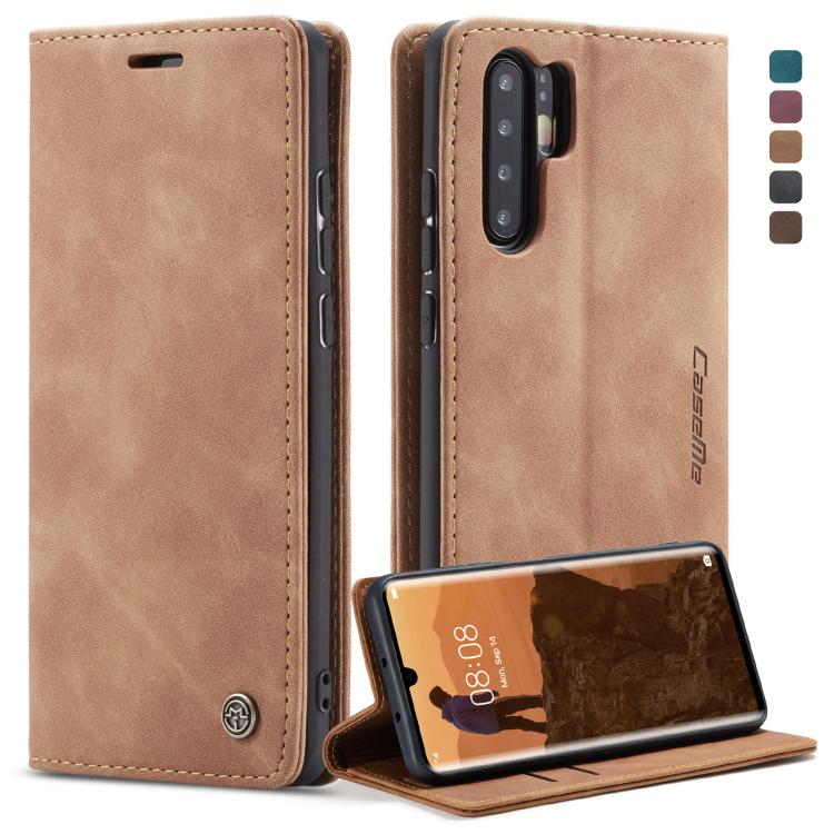 CaseMe-013 Multifunctional Retro Frosted Horizontal Flip Leather Case for Huawei P30 Pro, with Card Slot & Holder & Wallet, For Huawei P30 Pro