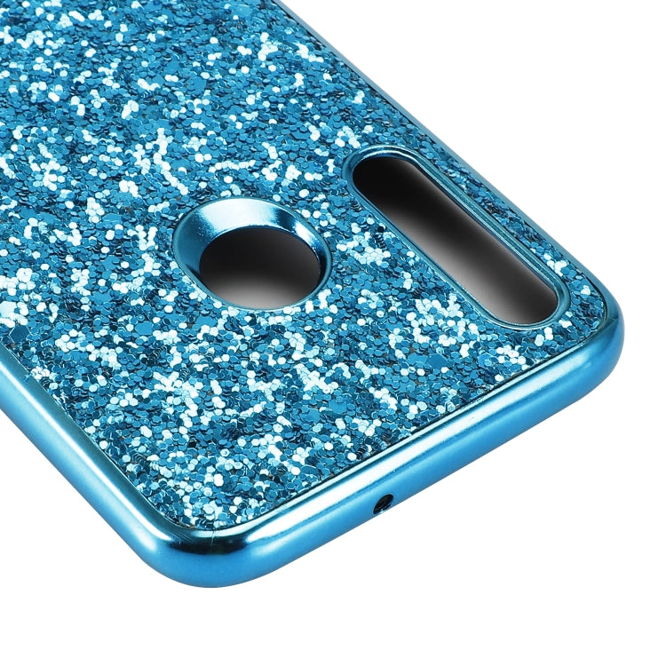 Glittery Powder Shockproof TPU Case for Huawei  Honor 10 Lite, For Huawei Honor 10 Lite