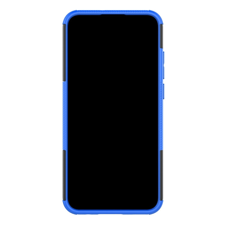 Tire Texture TPU+PC Shockproof Case for Huawei P Smart+ 2019, with Holder, For Huawei P Smart+ 2019