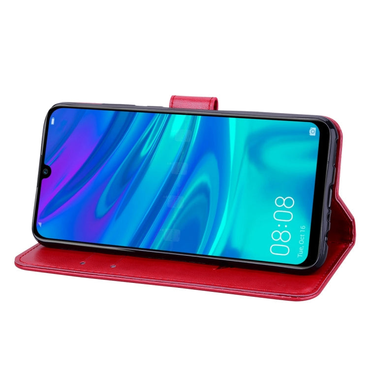 Rose Embossed Horizontal Flip PU Leather Case for Huawei P Smart 2019, with Holder & Card Slots & Wallet, For Huawei P Smart 2019