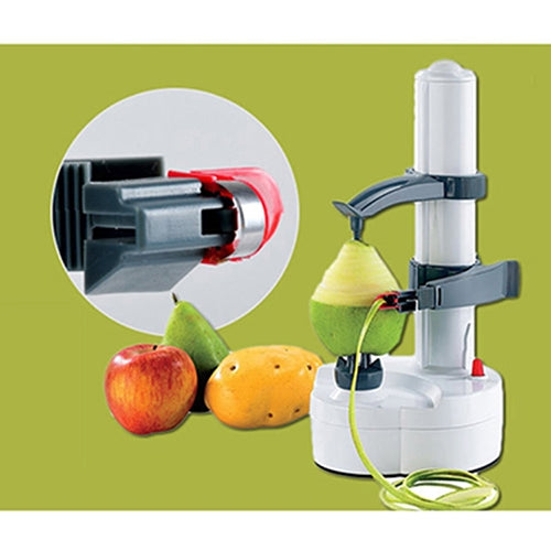 Multifunction Stainless Steel Electric Vegetables Fruit Peeler Automatic Peeling Machine, Dry Battery