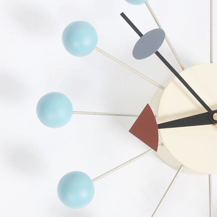Stylish Background Minimalis Circular Balls Candy Wall Clock Creative Decoration Clock Ferris Wheel Clock