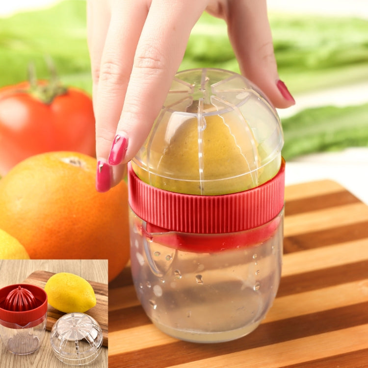Multi-function Manual Mini Lemon Juicer with a Graduation Cup Juicer