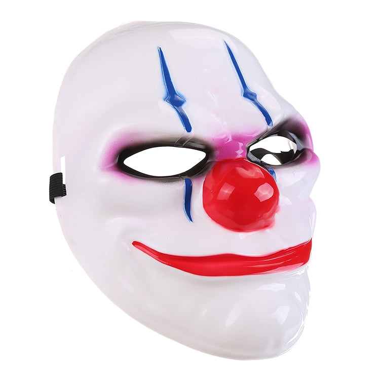 Halloween Mask PVC Halloween Festival Party Mask, Clown Pattern, Red Brain Pattern, Old Man Pattern