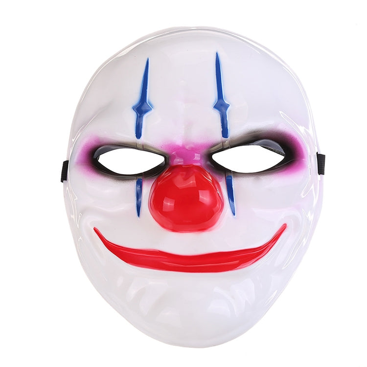 Halloween Mask PVC Halloween Festival Party Mask, Clown Pattern, Red Brain Pattern, Old Man Pattern
