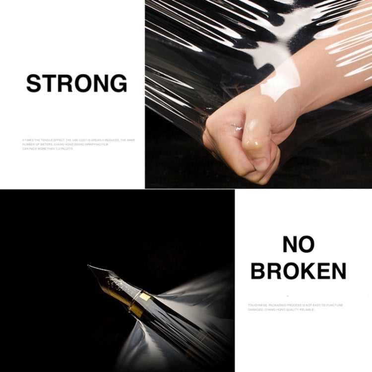 PE Transparent Stretch Wrap Film(Width: 15cm, Length: 220m), Width: 15cm, Length: 220m