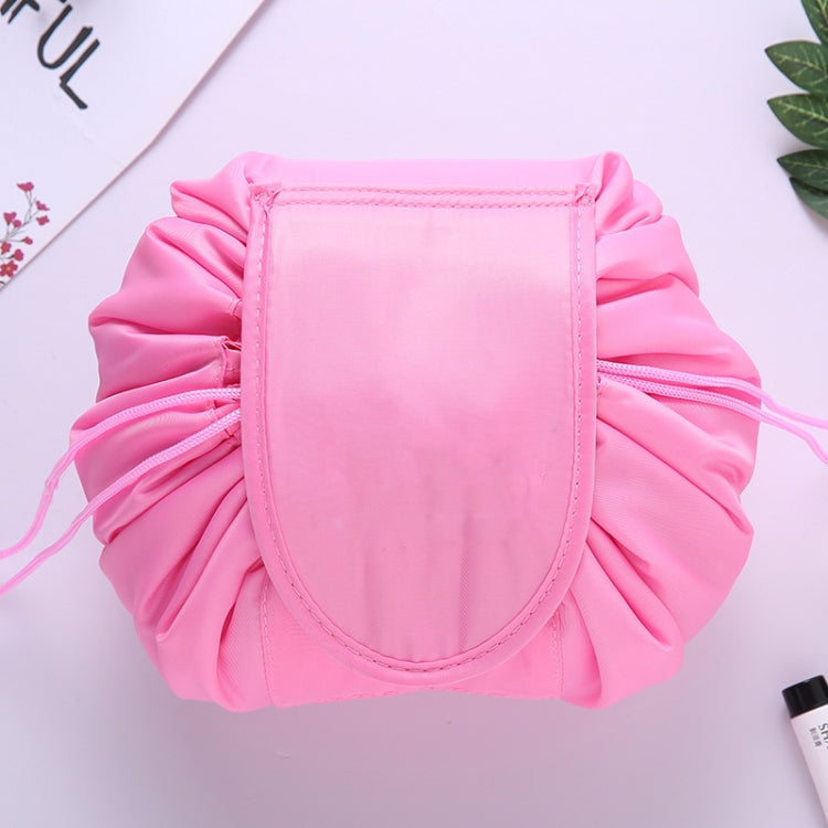 Travel Large Volume Drawstring Bag Cosmetic Sundries Storage Bag, Light Grey, Light Pink, Mint Green, Navy Blue, Red, Black, Pink