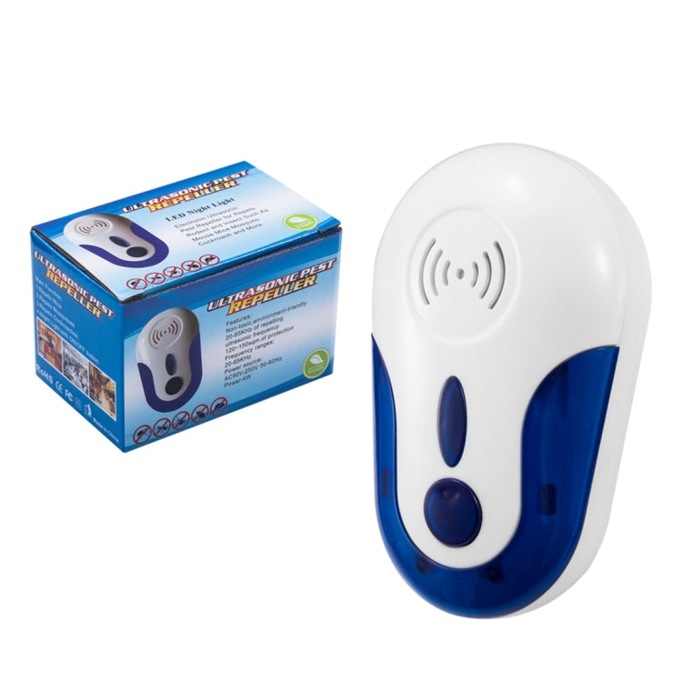4W Electronic Ultrasonic Anti Mosquito Rat Mouse Cockroach Insect Pest Repeller, AC 90-250V, 109 EU Plug, 109 UK Plug