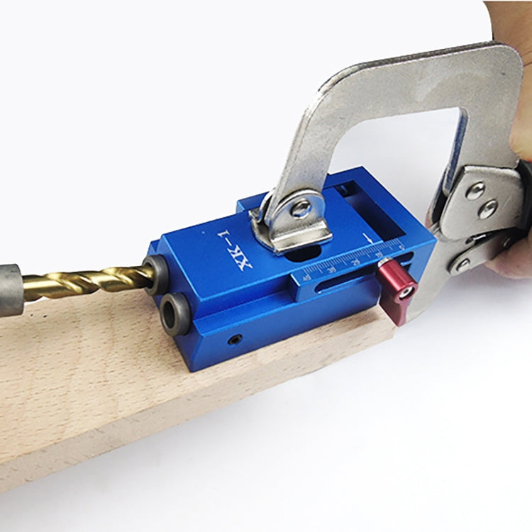 XK-1 A Aluminum Alloy Woodworking Oblique Hole Locator Woodworking Punch Tool, XK-1 A