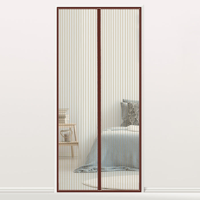 Magnetic Door Curtain Mosquito-proof Screen Door Curtain, Size:210x100cm, Size:210x100cm(White), Size:210x100cm(Black), Size:210x100cm(Coffee), Size:210x100cm(Beige)