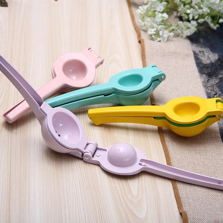 LsCook Aluminum Alloy Manual Dual Layers Lemon Juicer, Random Color Delivery, Aluminum Alloy