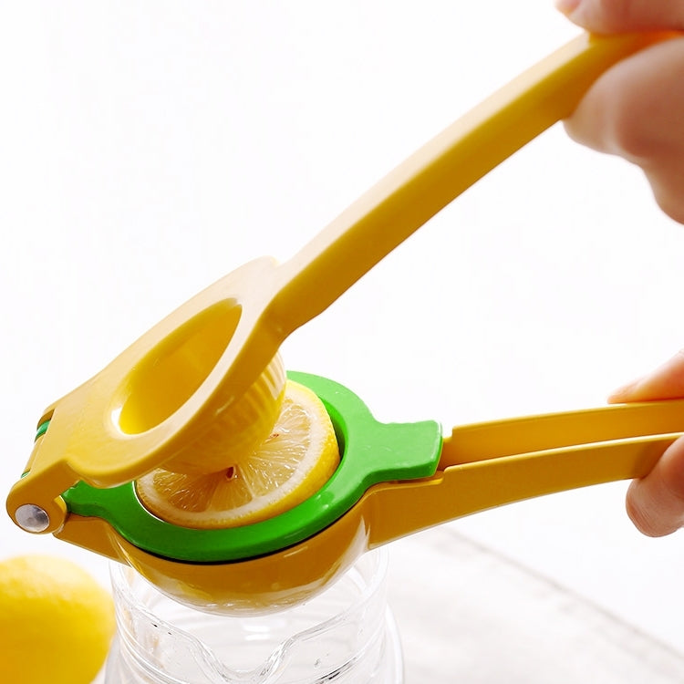 LsCook Aluminum Alloy Manual Dual Layers Lemon Juicer, Random Color Delivery, Aluminum Alloy