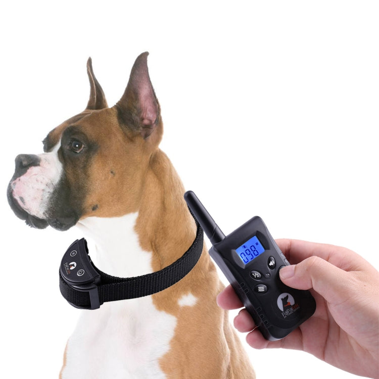 PaiPaitek PD520V Automatic Anti Barking Collar Pet Training Control System for Dogs, PD520V Black