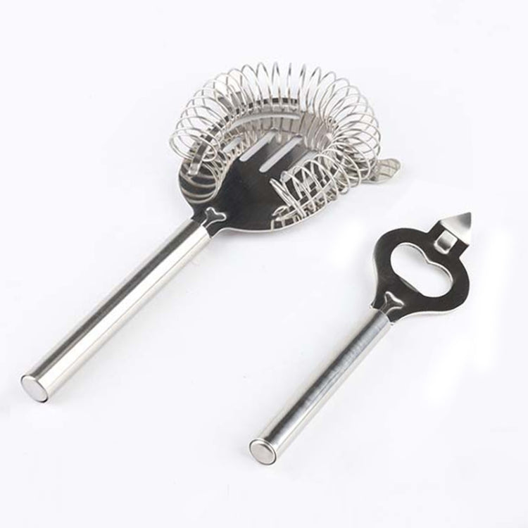 18 in 1 Cocktail Shaker Tools Setwith Acrylic Mount, , Capacity: 550ml, 550ml