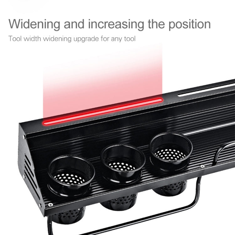 A Version 40cm 1 Cup Kitchen Multi-function Wall-mounted Condiment Storage Rack, A Version 40cm