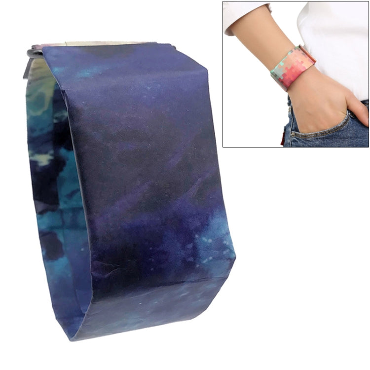 City Of Sky Pattern Creative Fashion Waterproof Paper Watch Intelligent Paper Electronic Wristwatch, City Of Sky Pattern