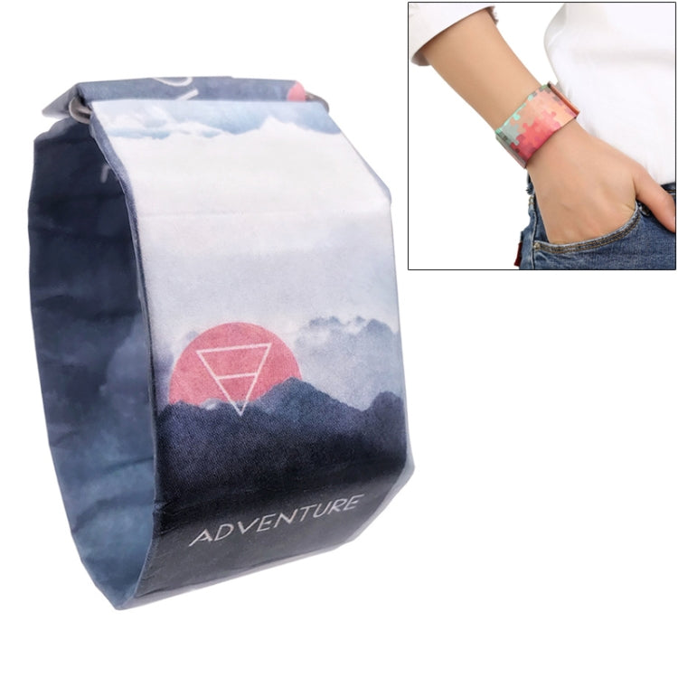Adventure Pattern Creative Fashion Waterproof Paper Watch Intelligent Paper Electronic Wristwatch, Adventure Pattern
