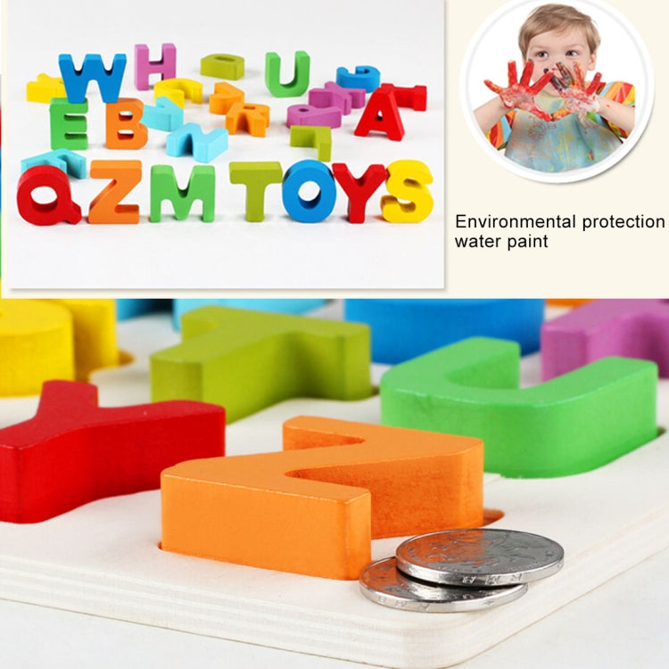 QZM-0023 Rainbow Children Early Education Wooden Building Blocks Toys Parent-child Interaction Educational Toys, Size: 32*32*3cm, HC5188A, HC5188B, HC5188C, HC5188D