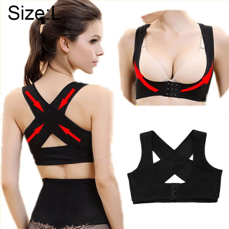 Women Ultrathin Kyphosis Correction Shoulder Support Tight-fitting Orthopedic Belt, Size:L, L