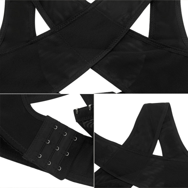 Women Ultrathin Kyphosis Correction Shoulder Support Tight-fitting Orthopedic Belt, Size:L, L