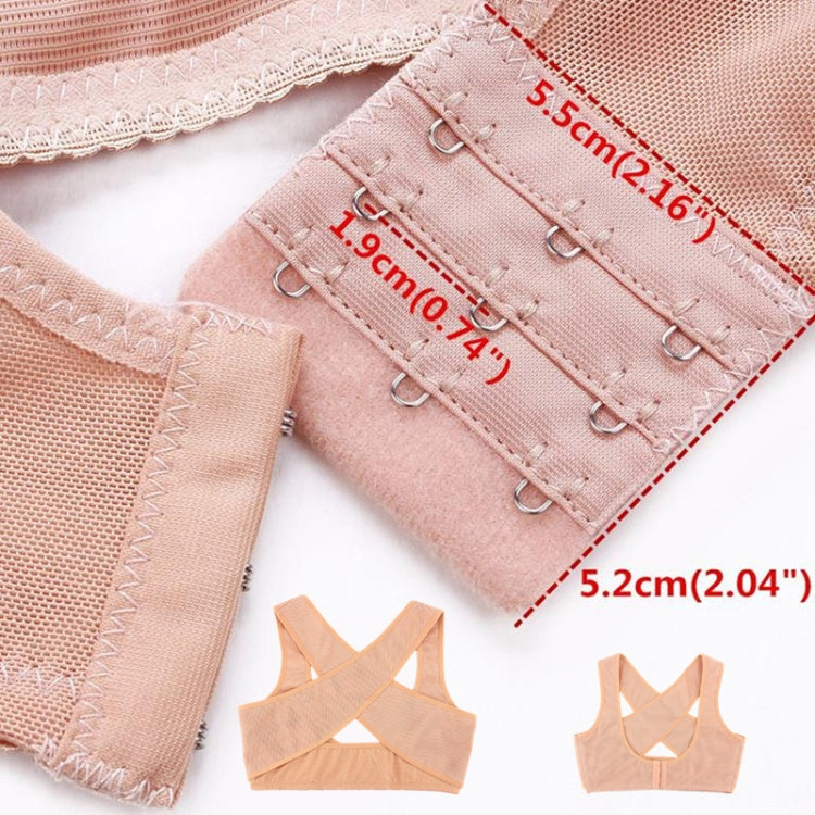 Women Ultrathin Kyphosis Correction Shoulder Support Tight-fitting Orthopedic Belt, Size:L, L