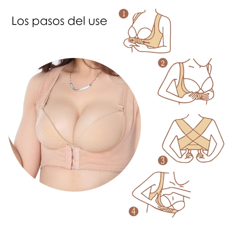 Women Ultrathin Kyphosis Correction Shoulder Support Tight-fitting Orthopedic Belt, Size:L, L
