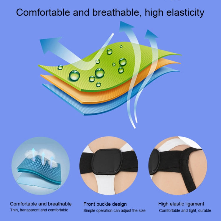Women Ultrathin Kyphosis Correction Shoulder Support Tight-fitting Orthopedic Belt, Size:XL, XL