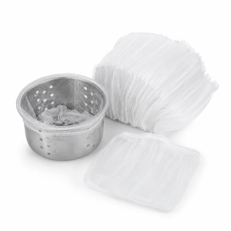 100pcs /Pack Sink Strainer Mesh Bags Disposable Kitchen Sink Filter Bags Elastic Fine Mesh Food Catcher for Sink Drain, Filter Bag