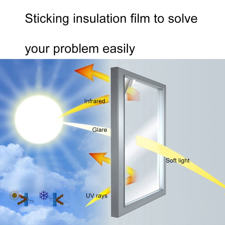 UV Reflective One Way Privacy Decoration Glass Window Film Sticker, Width: 70cm, Width: 70cm