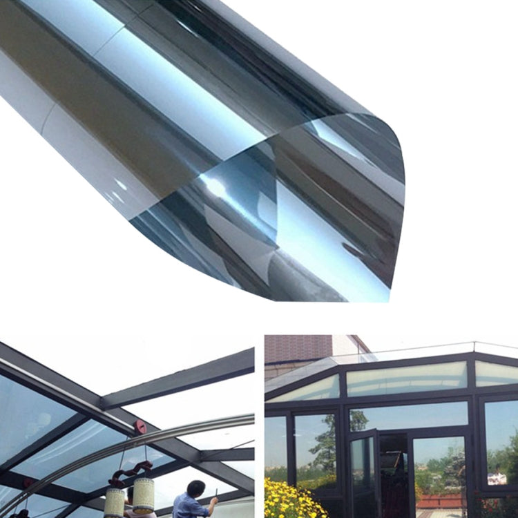 UV Reflective One Way Privacy Decoration Glass Window Film Sticker, Width: 60cm, Length: 1m, Width: 60cm