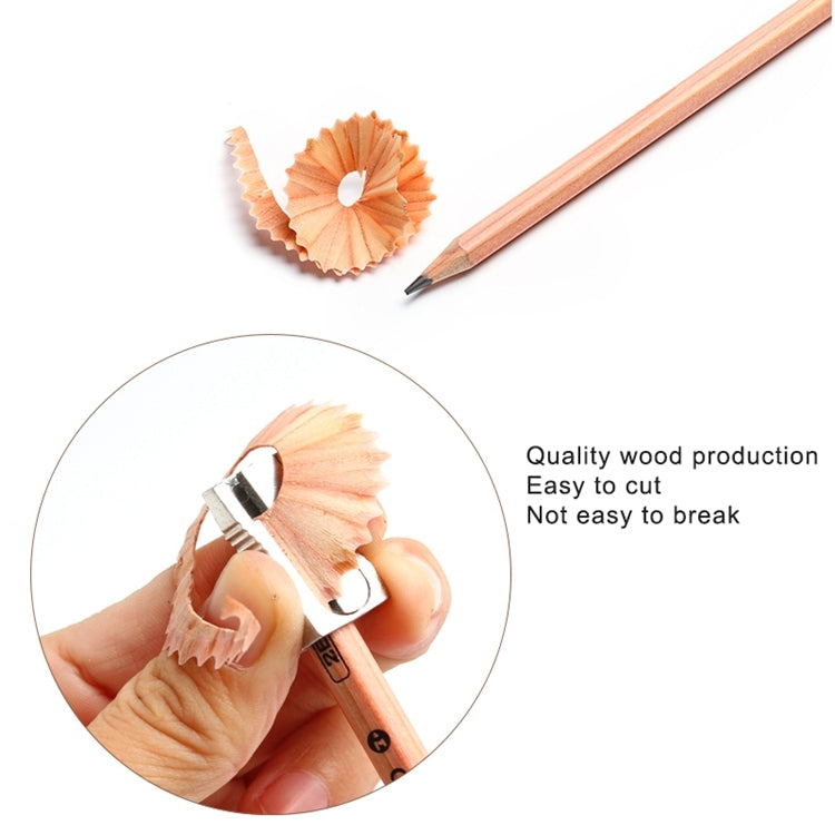 12pcs Drawing Writing Sketch Wooden Pencil Pre-sharpened 2B Art Graphite Pencils, 2B